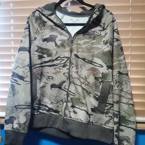 Under Armour Camo Camouflage hoodie women's L large